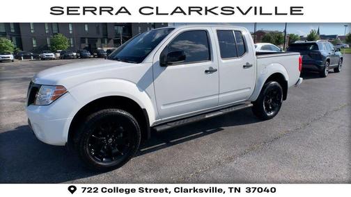 Glacier White 2019 Nissan Frontier SV