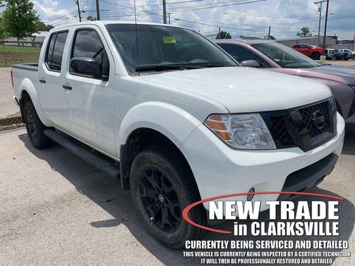 Glacier White 2019 Nissan Frontier SV