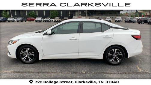 Fresh Powder 2021 Nissan Sentra SV