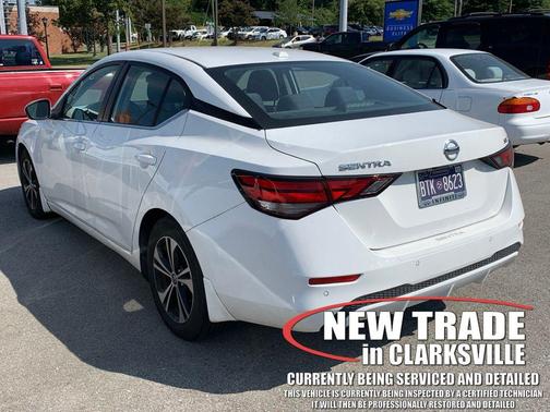 Fresh Powder 2021 Nissan Sentra SV