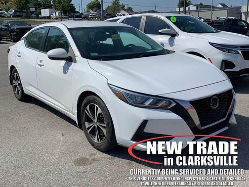 Fresh Powder 2021 Nissan Sentra SV