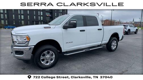 Bright White Clearcoat 2024 RAM 2500 Big Horn Crew Cab 4x4 6'4' Box