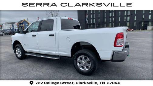Bright White Clearcoat 2024 RAM 2500 Big Horn Crew Cab 4x4 6'4' Box