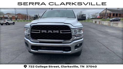 Bright White Clearcoat 2024 RAM 2500 Big Horn Crew Cab 4x4 6'4' Box