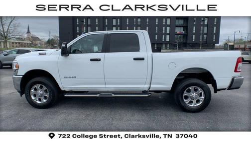 Bright White Clearcoat 2024 RAM 2500 Big Horn Crew Cab 4x4 6'4' Box