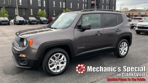 Granite Crystal Metallic Clearcoat 2018 Jeep Renegade Latitude