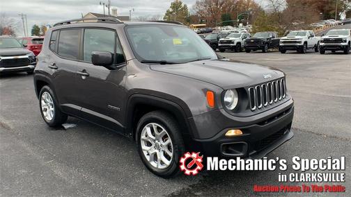 Granite Crystal Metallic Clearcoat 2018 Jeep Renegade Latitude