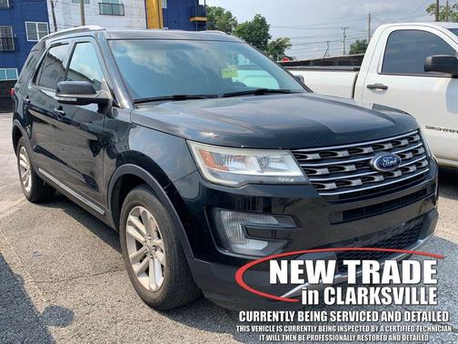 Shadow Black 2017 Ford Explorer XLT