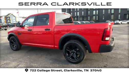 Flame Red Clearcoat 2024 RAM 1500 Classic Warlock Crew Cab 4x2 5'7' Box