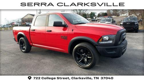 Flame Red Clearcoat 2024 RAM 1500 Classic Warlock Crew Cab 4x2 5'7' Box