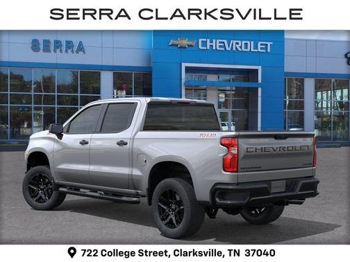 Sterling Gray Metallic 2026 Chevrolet Silverado 1500 Custom Trail Boss