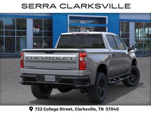Sterling Gray Metallic 2026 Chevrolet Silverado 1500 Custom Trail Boss
