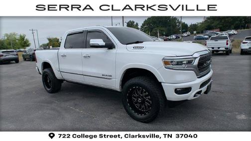 Ivory White Tri-Coat Pearlcoat 2021 RAM 1500 Limited