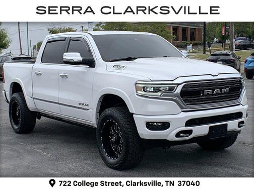 Ivory White Tri-Coat Pearlcoat 2021 RAM 1500 Limited