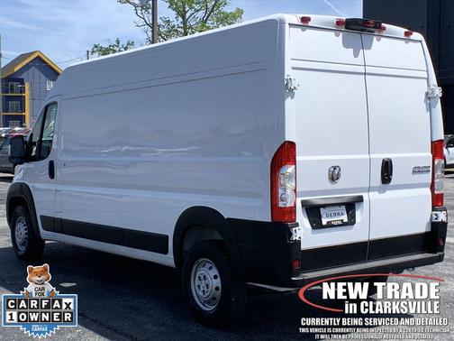 Bright White Clearcoat 2025 RAM ProMaster 3500 High Roof