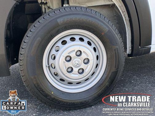 Bright White Clearcoat 2025 RAM ProMaster 3500 High Roof