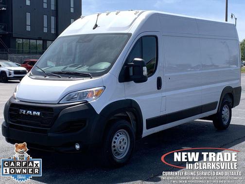 Bright White Clearcoat 2025 RAM ProMaster 3500 High Roof