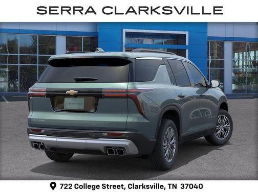 Trillium Green Metallic 2027 Chevrolet Traverse LT