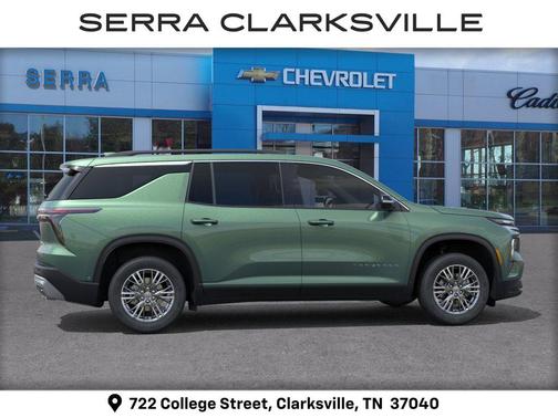Trillium Green Metallic 2027 Chevrolet Traverse LT