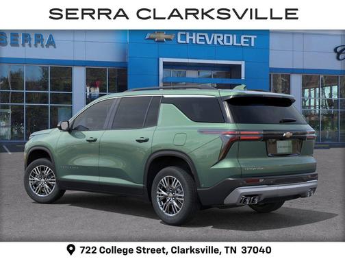 Trillium Green Metallic 2027 Chevrolet Traverse LT