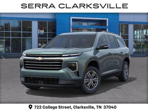 Trillium Green Metallic 2027 Chevrolet Traverse LT