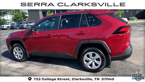 Ruby Flare Pearl 2025 Toyota RAV4 LE