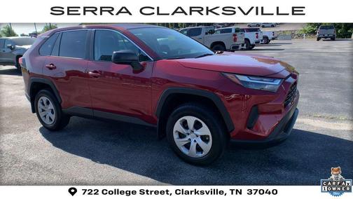 Ruby Flare Pearl 2025 Toyota RAV4 LE