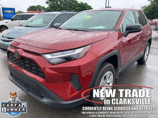 Ruby Flare Pearl 2025 Toyota RAV4 LE