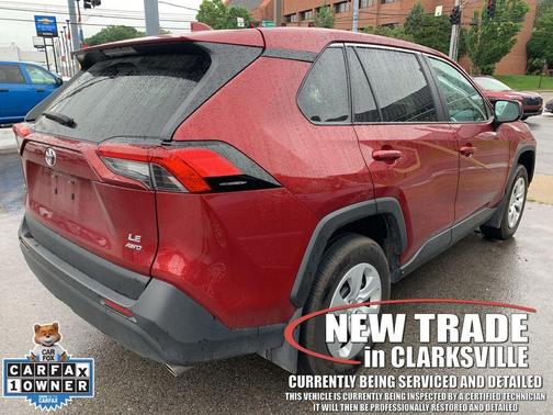Ruby Flare Pearl 2025 Toyota RAV4 LE