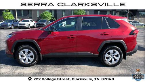 Ruby Flare Pearl 2025 Toyota RAV4 LE