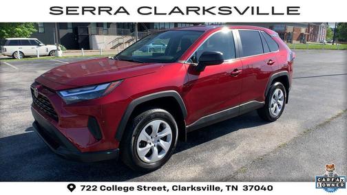 Ruby Flare Pearl 2025 Toyota RAV4 LE
