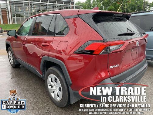 Ruby Flare Pearl 2025 Toyota RAV4 LE