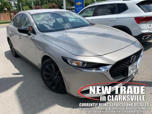 Platinum Quartz Metallic 2024 Mazda Mazda3 2.5 S Select Sport