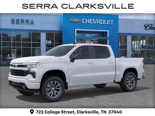 Summit White 2026 Chevrolet Silverado 1500 RST