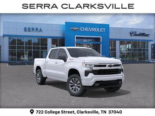 Summit White 2026 Chevrolet Silverado 1500 RST