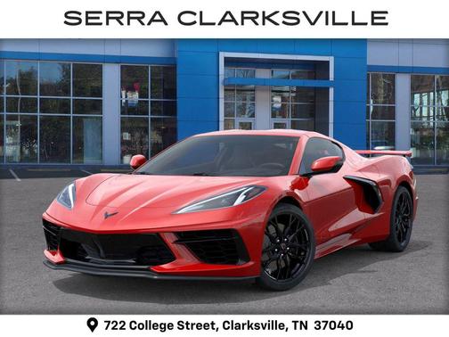 Torch Red 2026 Chevrolet Corvette Stingray w/1LT