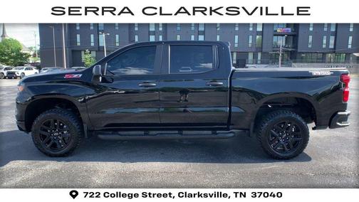 Black 2025 Chevrolet Silverado 1500 Custom Trail Boss