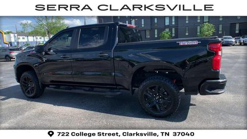 Black 2025 Chevrolet Silverado 1500 Custom Trail Boss