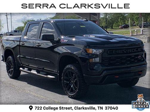 Black 2025 Chevrolet Silverado 1500 Custom Trail Boss