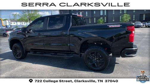 Black 2025 Chevrolet Silverado 1500 Custom Trail Boss