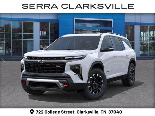 Polar White Tricoat 2027 Chevrolet Traverse AWD Z71