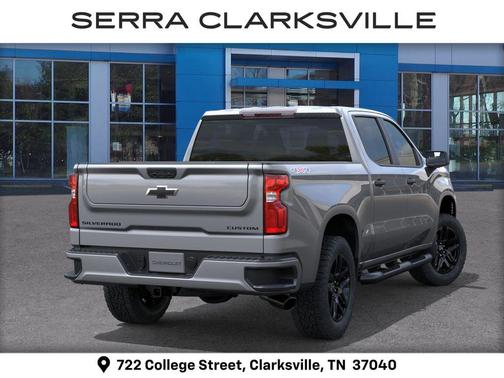 Sterling Gray Metallic 2026 Chevrolet Silverado 1500 Custom