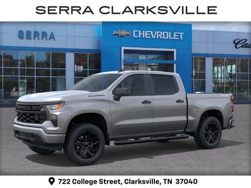 Sterling Gray Metallic 2026 Chevrolet Silverado 1500 Custom