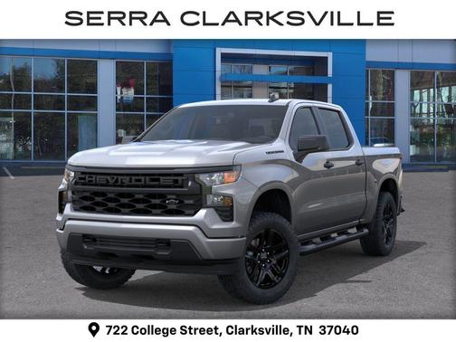 Sterling Gray Metallic 2026 Chevrolet Silverado 1500 Custom