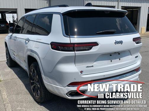 Bright White Clearcoat 2023 Jeep Grand Cherokee L Overland