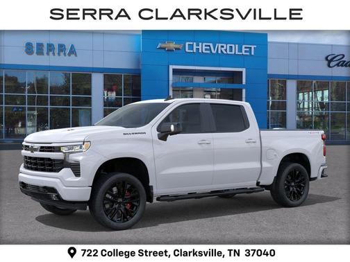 Summit White 2026 Chevrolet Silverado 1500 RST