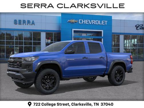 Reef Blue Metallic 2026 Chevrolet Colorado Trail Boss