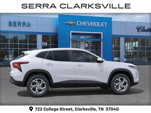 Summit White 2026 Chevrolet Trax LS