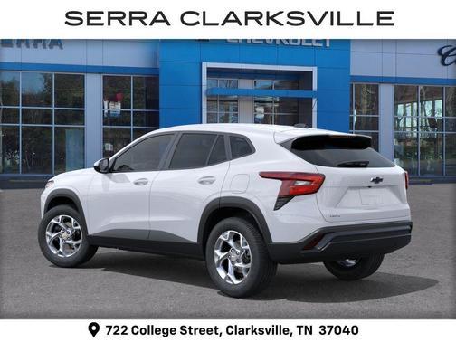Summit White 2026 Chevrolet Trax LS