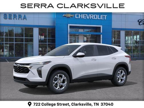 Summit White 2026 Chevrolet Trax LS